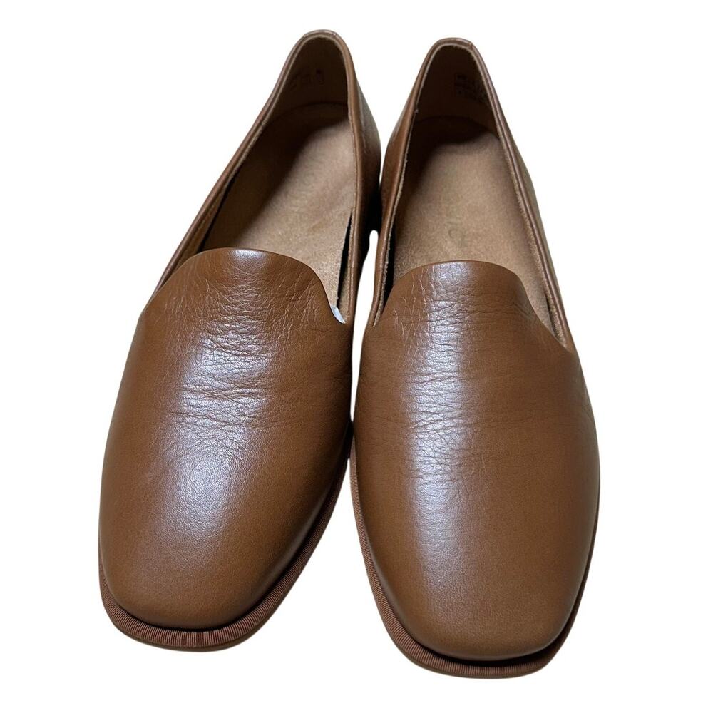 Vionic Willa II Brown Leather Loafer Women's Size 8M New With Box Condition - Picture 6 of 10